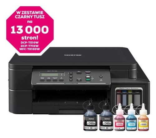 Urządzenie wielofunkcyjne Brother DCP-T510W 3 w 1-2497113