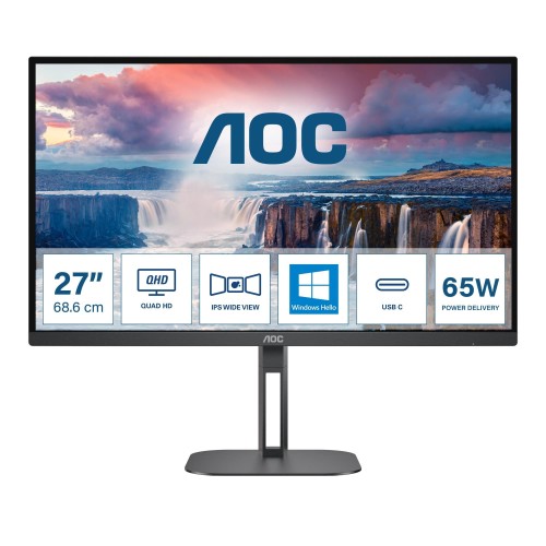 Monitor AOC 27"  Q27V5N/BK HDMIx2 DP głośniki-4282669