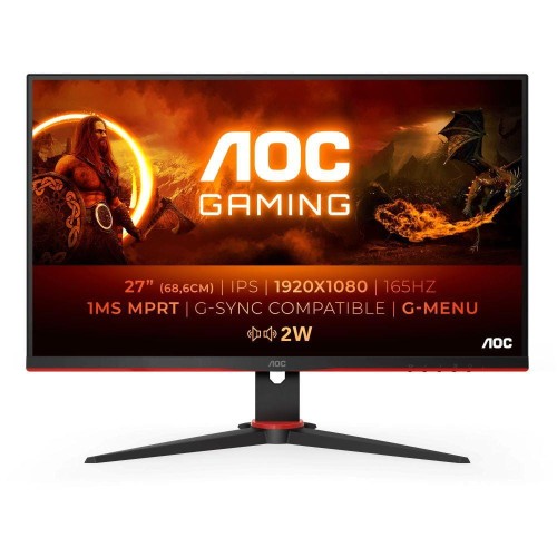 Monitor AOC 27" 27G2SPAE/BK VGA 2xHDMI DP głośniki-4282644