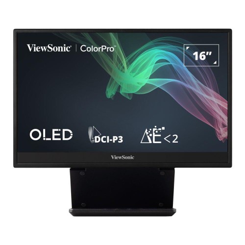 Monitor ViewSonic 15.6" VP16-OLED (VS19179) przenośny microHDMI 2xUSB-C głośniki 2x1W-4513559