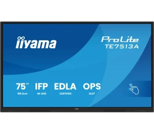 Monitor interaktywny iiyama 75" TE7513A-B2AG 4K UHD