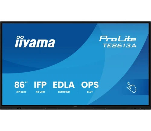 monitor-interaktywny-iiyama-86-te8613a-b2ag-4k-uhd-google-edla-iishare-dms-wifi-6e-usb-c-hdmi-dp-nfc.jpg.webp