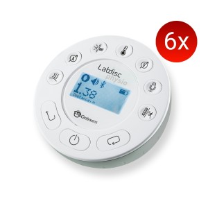 Zestaw cyfrowy uczeń LabDisc Fizyka 6 sztuk