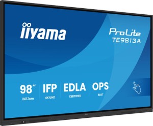 Monitor interaktywny iiyama 98" TE9813A-B2AG 4K UHD