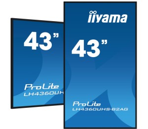 Ekran DigitalSignage iiyama LH4360UHS-B2AG 43" ELED VA 4K