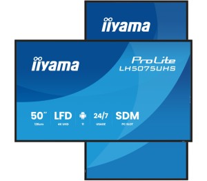 Profesjonalny monitor Digital Signage iiyama ProLite LH5075UHS-B2AG 50” 4K UHD IPS LED