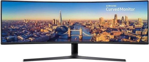 Monitor Samsung 49" LC49J890DKUX/EN HDMI DP 3xUSB3.0 2xUSB-C głośniki-2733980
