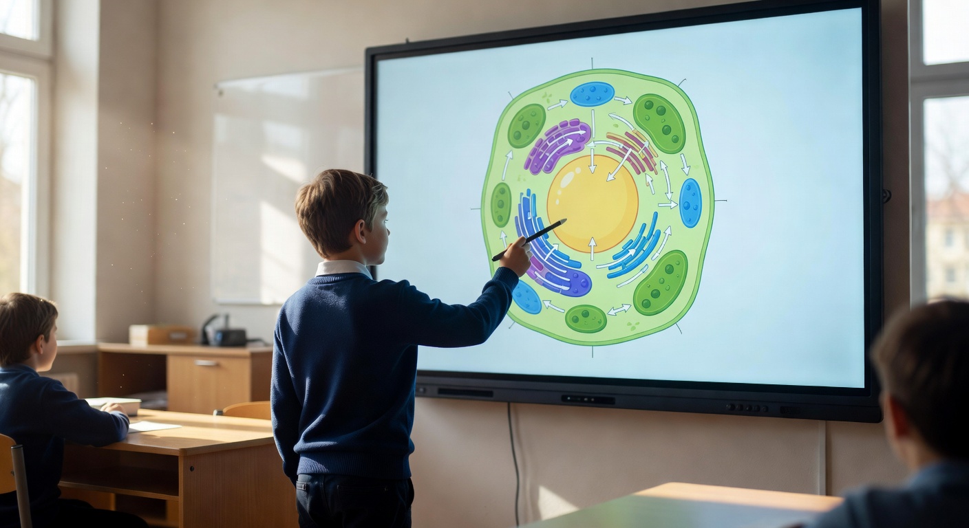 Koniec z nudą na lekcjach! Monitor interaktywny na matematyce i przyrodzie