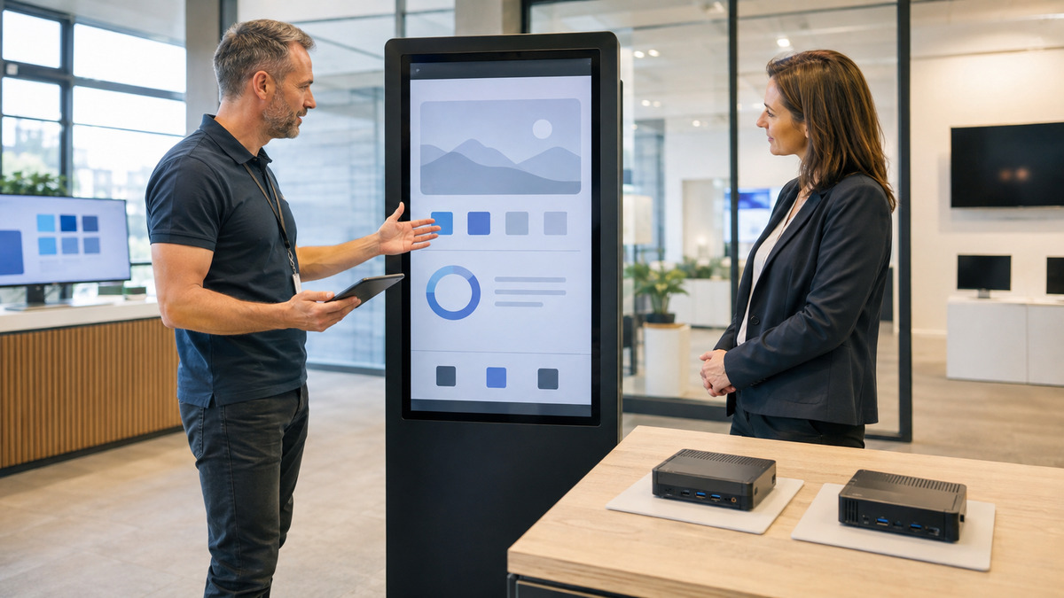 Kiosk z Androidem czy Windows – jak wybrać system?