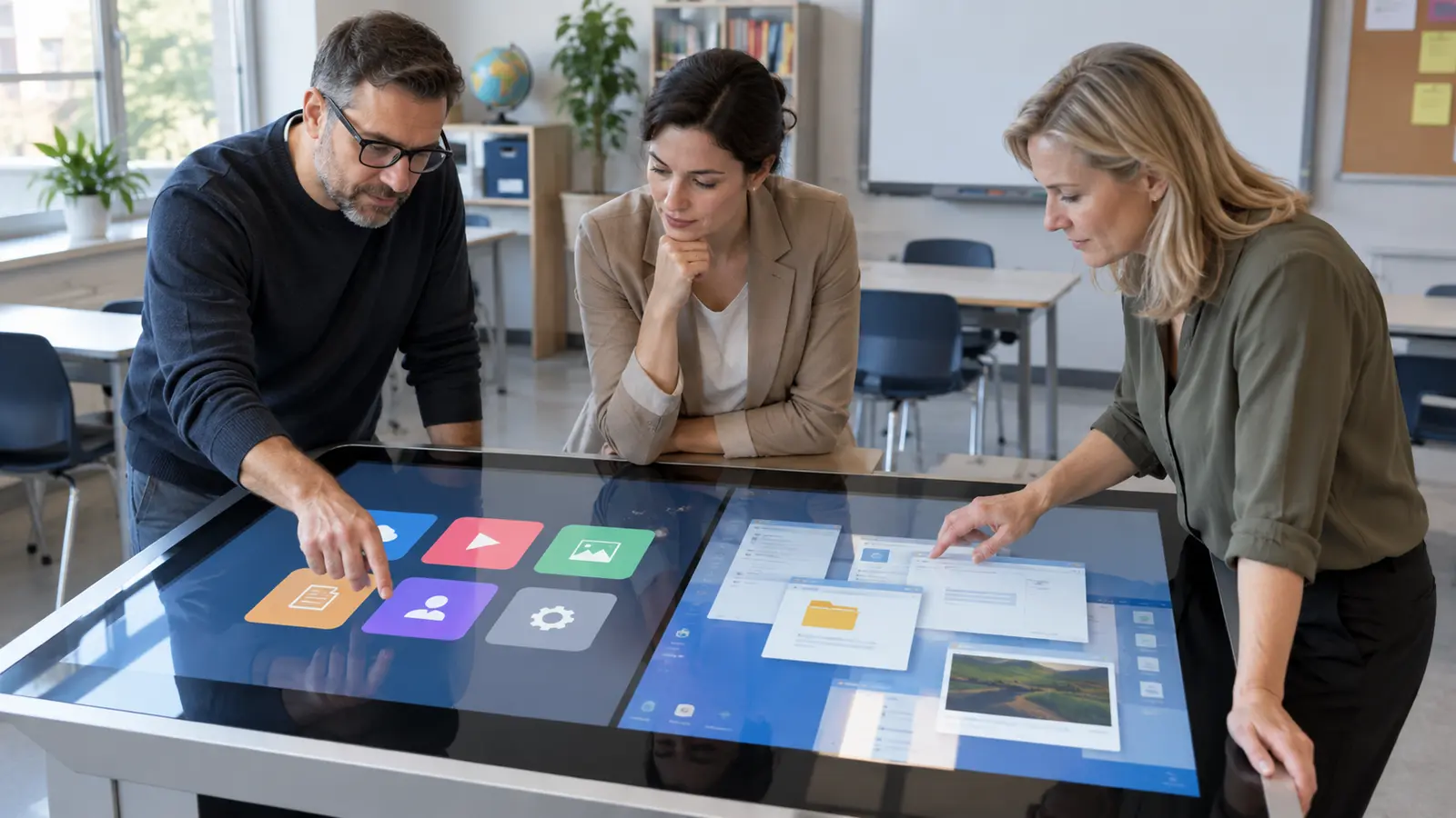 Stół interaktywny Android czy Windows